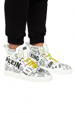 High ankle sport shoes with a logo, zdjęcie 2 High ankle sport shoes with a logo od Philipp Plein